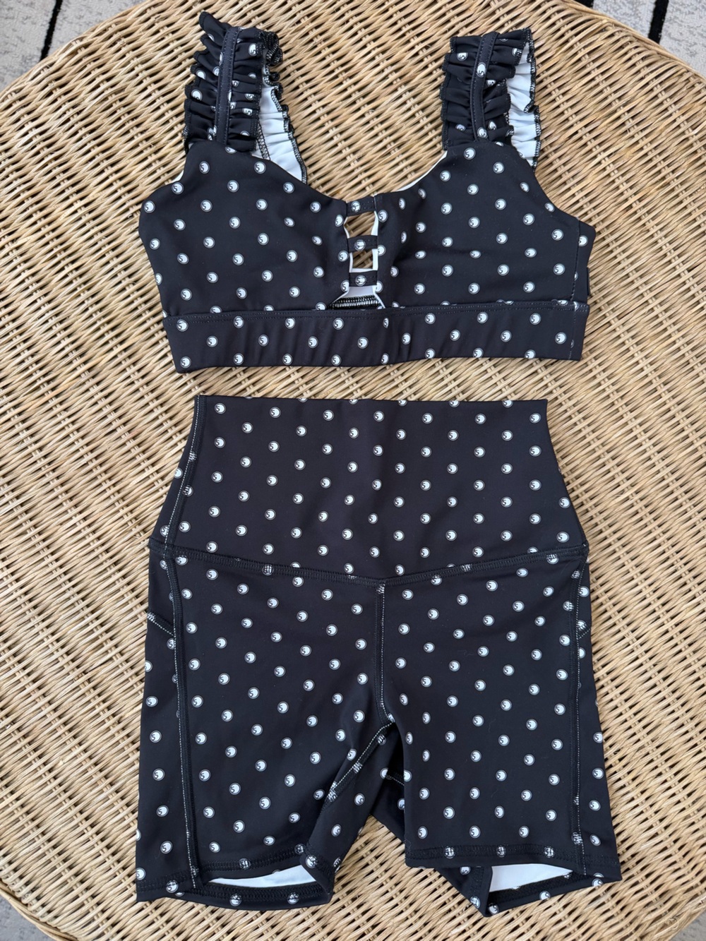 FIVE THE LABEL Logo Dot Dance Set Adult Small